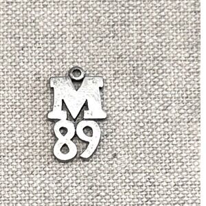 James Avery Retired Camp Mystic Charm Sterling Silver 1989 M89 Texas Vintage